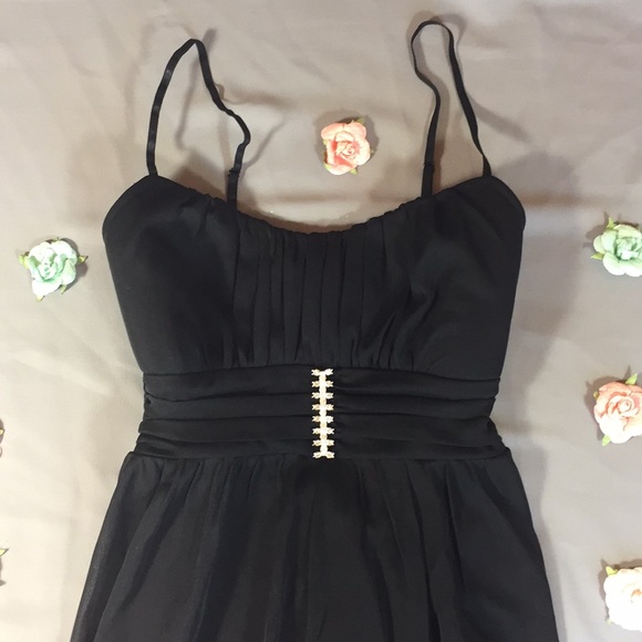 Ruby Rox Little Black Party Dress size XS - Picture 2 of 5